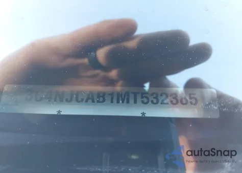 2021 Jeep Compass Sport Fwd from USA, damaged, VIN 3C4NJCAB1MT532385